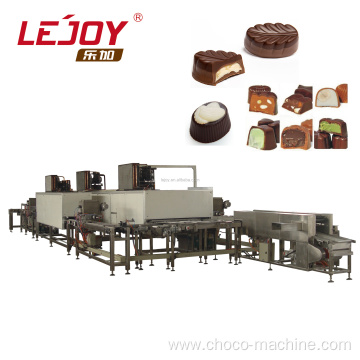 Three Heads Multi Function Chocolate Depositing Machine